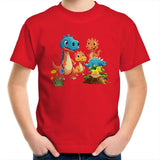 Dinosaur Babies AS Colour Kids Youth T-Shirt