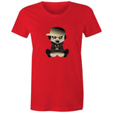 Meerkat in Cap AS Colour - Women's Maple Tee