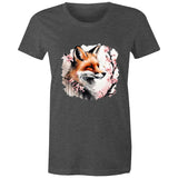 Fox and Tree AS Colour - Women's Maple Tee