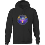 Gold Eagle AS Colour Stencil - Pocket Hoodie Sweatshirt