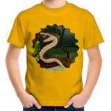 Jungle Snake AS Colour Kids Youth TShirt