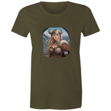 Viking Girl AS Colour - Women's Maple Tee