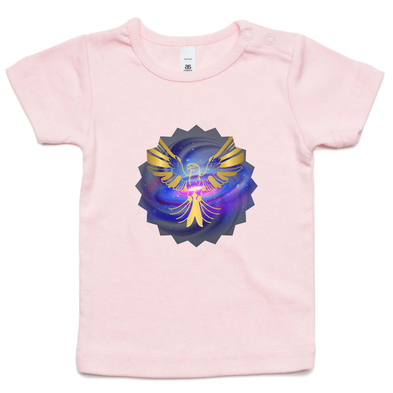 Gold Eagle AS Colour - Infant Wee Tee Ogo Merch