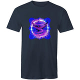 Eagle in Swirl AS Colour Staple - Mens T-Shirt