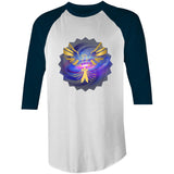 Gold Eagle AS Colour Raglan - 3/4 Sleeve T-Shirt