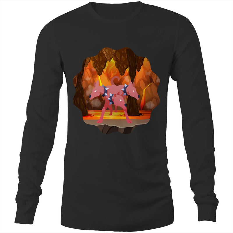 Lava Cerberus AS Colour Base Mens Long Sleeve TShirt Ogo Merch