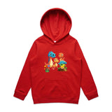 Dinosaur Babies AS Colour - Youth Supply Hood