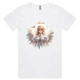 Angel Girl AS Colour Shadow - Mens Scoop Neck T-Shirt