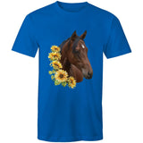 Sunflower Horse AS Colour Staple - Mens T-Shirt