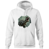 T Rex AS Colour Stencil Pocket Hoodie Sweatshirt