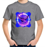 Eagle in Swirl AS Colour Kids Youth T-Shirt