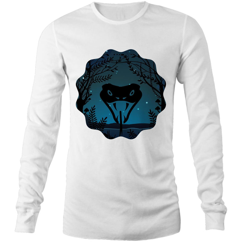 Snake Strike AS Colour Base Mens Long Sleeve TShirt Ogo Merch