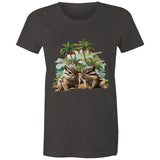 Beach Chipmunks AS Colour - Women's Maple Tee