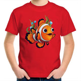 Clown Fish AS Colour Kids Youth T-Shirt