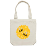 Bees AS Colour - Carrie - Canvas Tote Bag