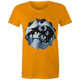 Dragon Silhouette AS Colour - Women's Maple Tee