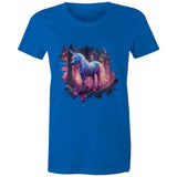 Pretty Unicorn AS Colour Women's Maple Tee