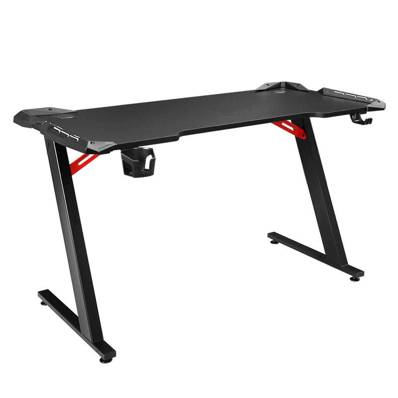 Artiss Gaming Desk Computer Desks LED Light 120CM Dropshipzone