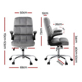 Artiss Office Velvet Seat Racing Gaming Computer Desk Chairs