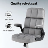 Artiss Office Velvet Seat Racing Gaming Computer Desk Chairs