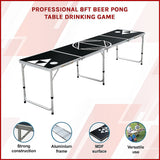 Professional 8ft Beer Pong Table Drinking Game Dropshipzone