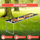 Professional 8ft Beer Pong Table Drinking Game Dropshipzone