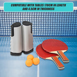 Table Tennis Game Indoor Portable Travel Ping Pong Ball Set Extendable Dropshipzone