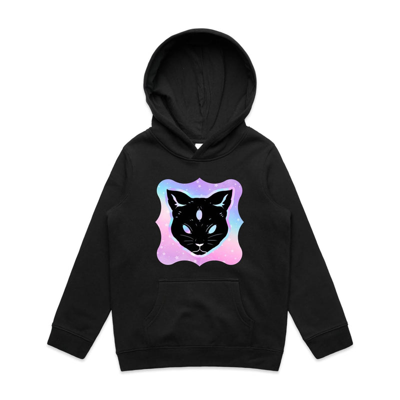 Psychic Cat AS Colour Youth Supply Hood Ogo Merch