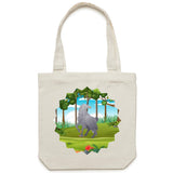 Hippogriff AS Colour Carrie Canvas Tote Bag