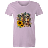 Sunflower Meerkats AS Colour - Women's Maple Tee