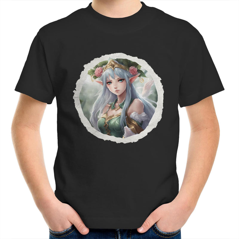 Framed Elf Kids Youth T-Shirt Ogo Merch