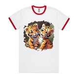 Baby Tigers AS Colour Staple Ringer Tee