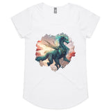 Beautiful Dragon AS Colour Mali Women's Scoop Neck TShirt