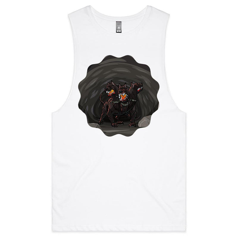 Cave Cerberus AS Colour Barnard Mens Tank Top Tee Ogo Merch