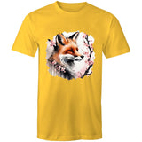 Fox and Tree AS Colour Staple - Mens T-Shirt