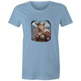 Viking Girl AS Colour - Women's Maple Tee