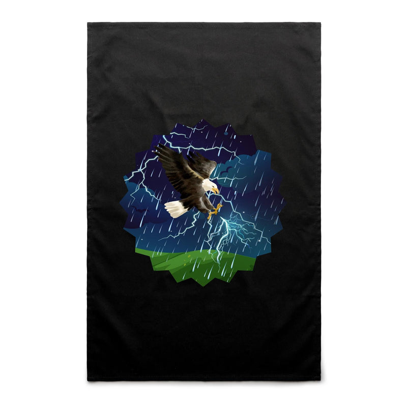 Lightning Eagle AS Colour Tea Towel Ogo Merch