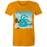 Beach Hydra AS Colour Women's Maple Tee