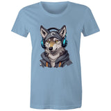 Gaming Wolf AS Colour - Women's Maple Tee