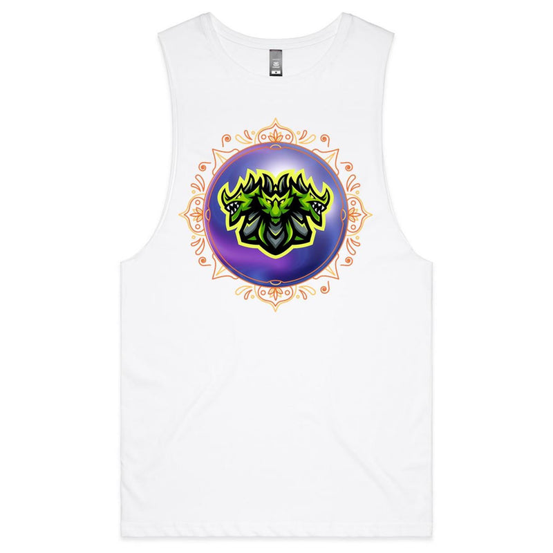 Green Hydra AS Colour Barnard Mens Tank Top Tee Ogo Merch
