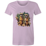 Cool Meerkats AS Colour - Women's Maple Tee