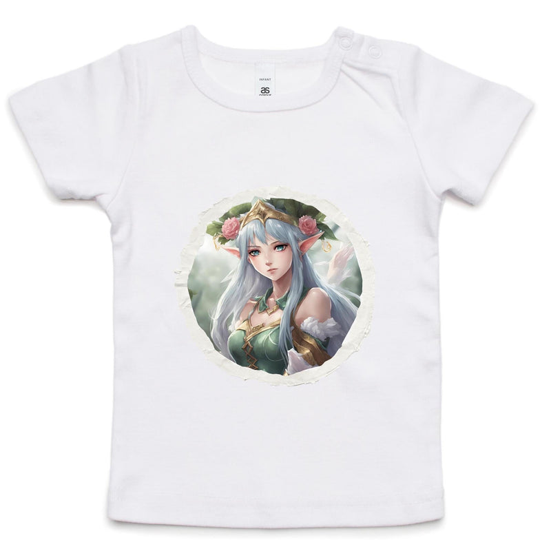 Framed Elf AS Colour - Infant Wee Tee Ogo Merch