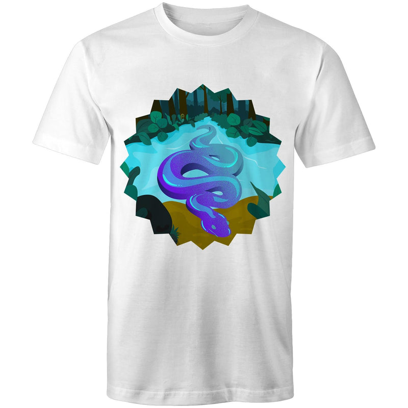River Snake AS Colour Staple Mens TShirt Ogo Merch