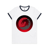 Dragon Shadow AS Colour Women's Ringer Tee