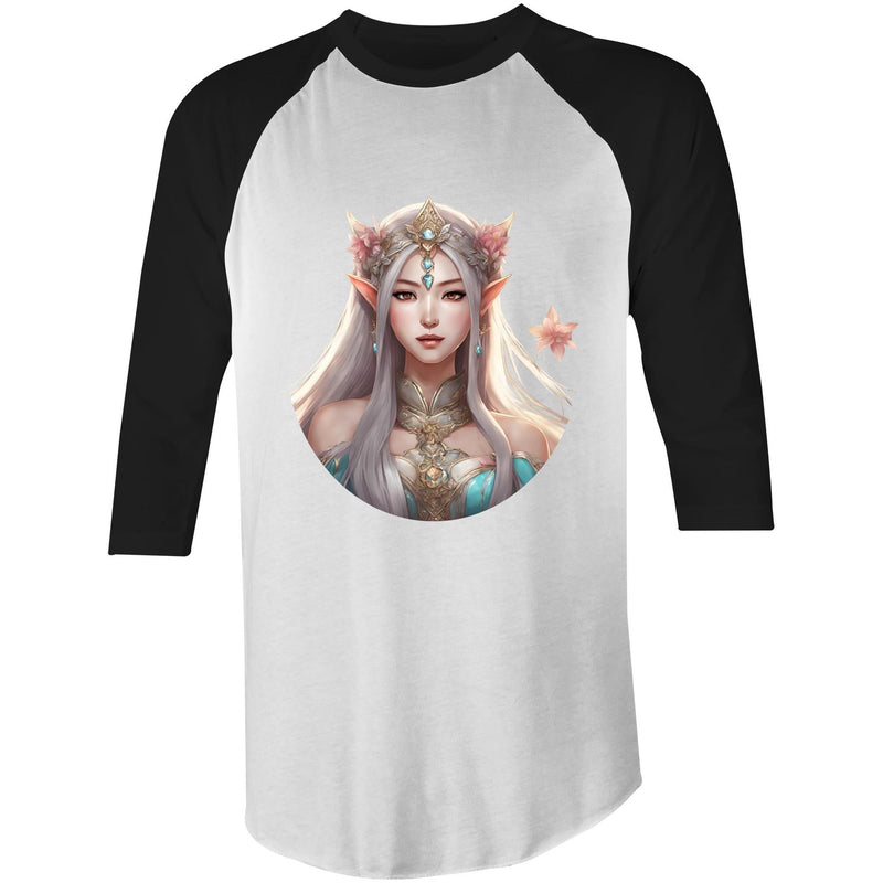 Mythical Elf AS Colour Raglan - 3/4 Sleeve T-Shirt Ogo Merch