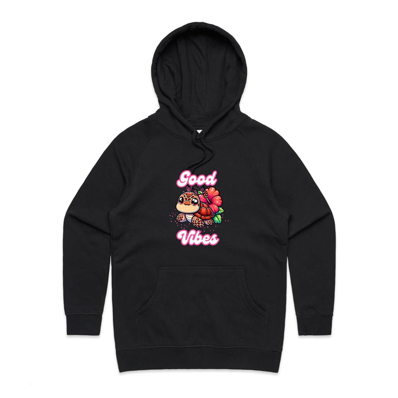 Good Vibes Turtle AS Colour - Women's Supply Hood Ogo Merch