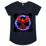 Fire Ring Phoenix AS Colour Mali Womens Scoop Neck TShirt