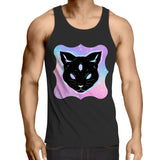 Psychic Cat AS Colour Lowdown Mens Singlet Top