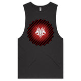 Glowing Cerberus AS Colour Barnard Mens Tank Top Tee