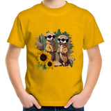 Sunflower Meerkat AS Colour Kids Youth T-Shirt